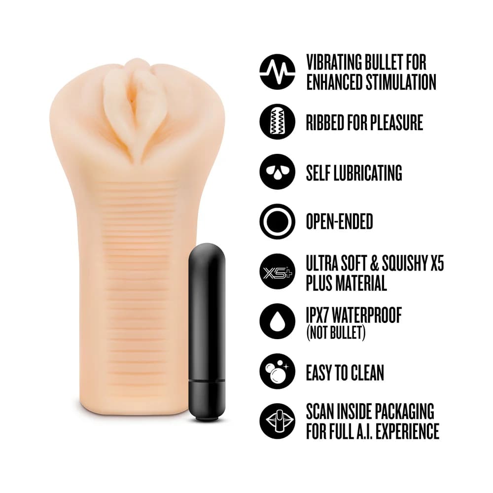 EnLust Emma Male Masturbator with Bullet Vibrator thumbnail 7