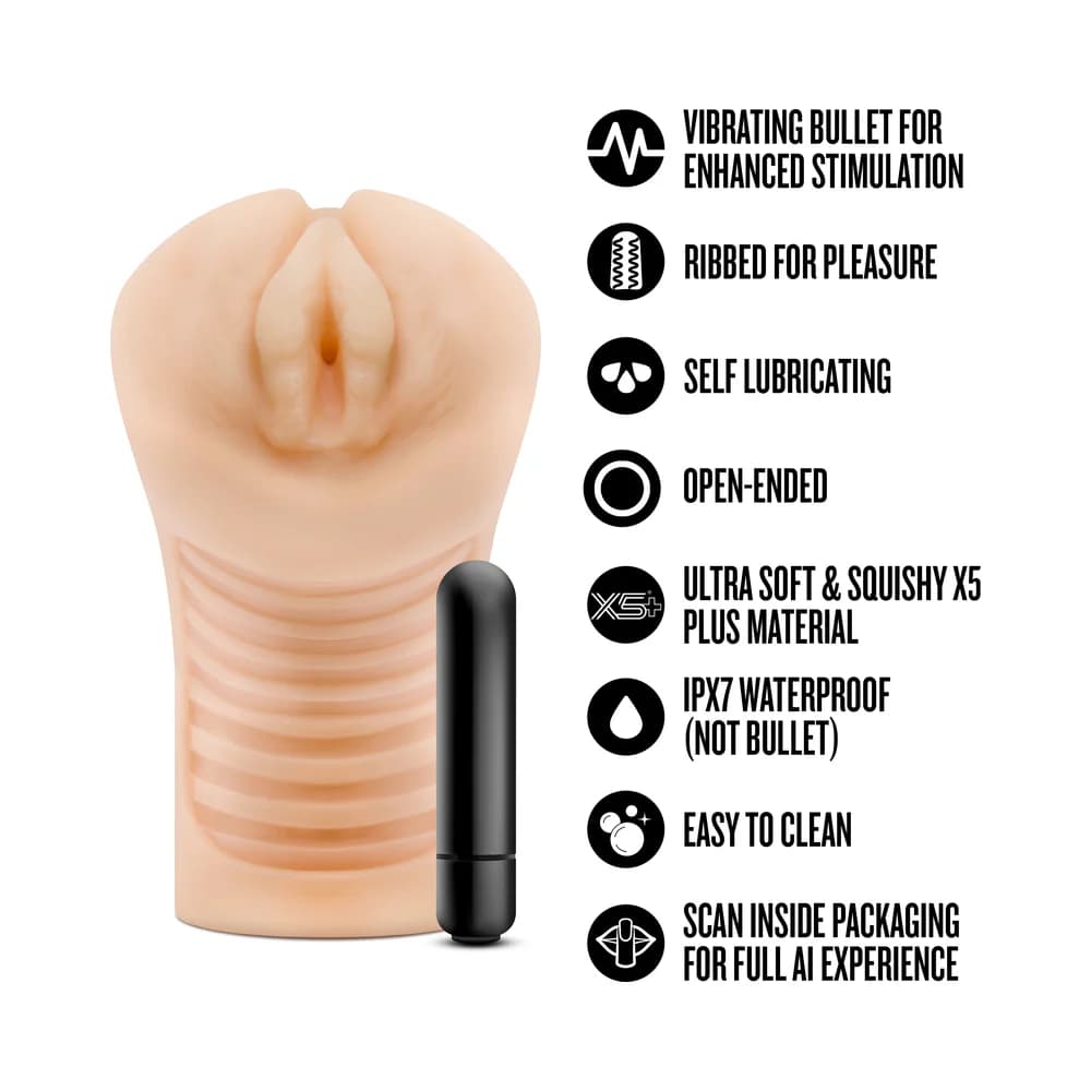 EnLust Georgia Male Masturbator with Bullet Vibrator thumbnail 7