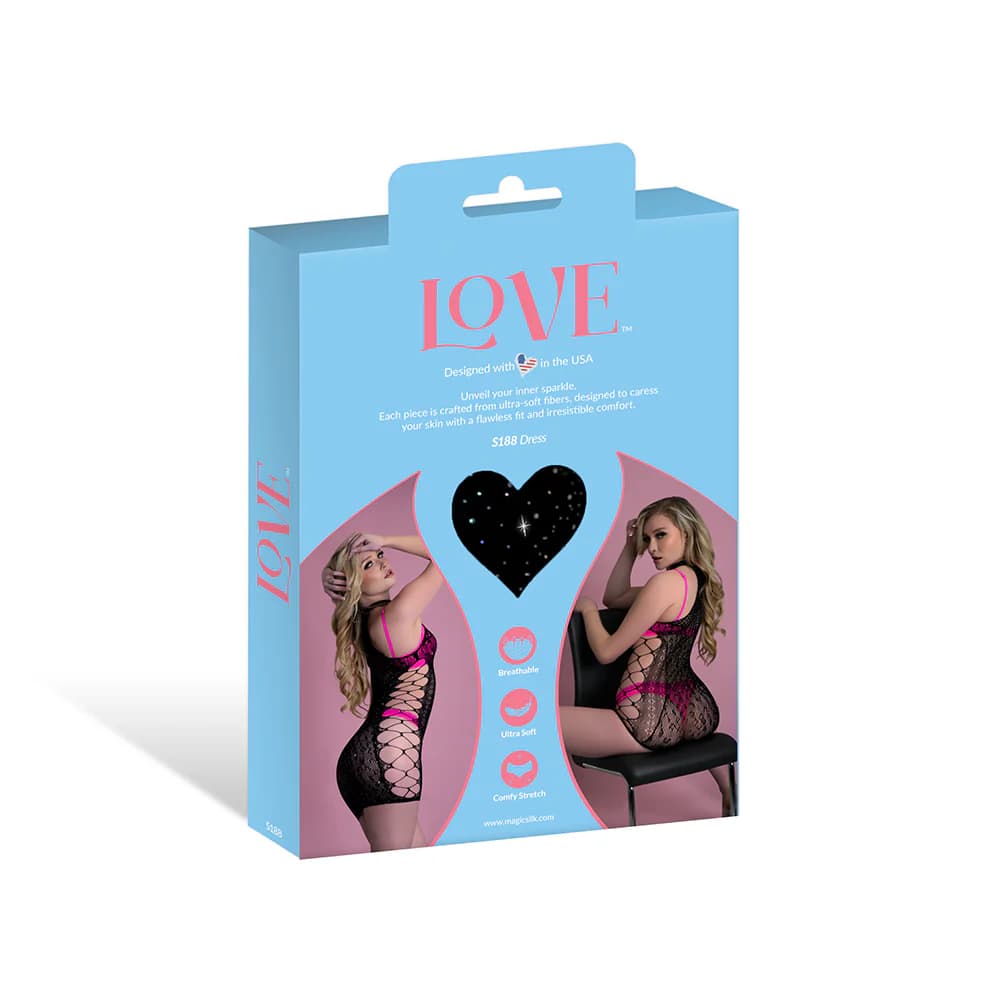 Magic Silk Seamless Dress Black O/S thumbnail 5