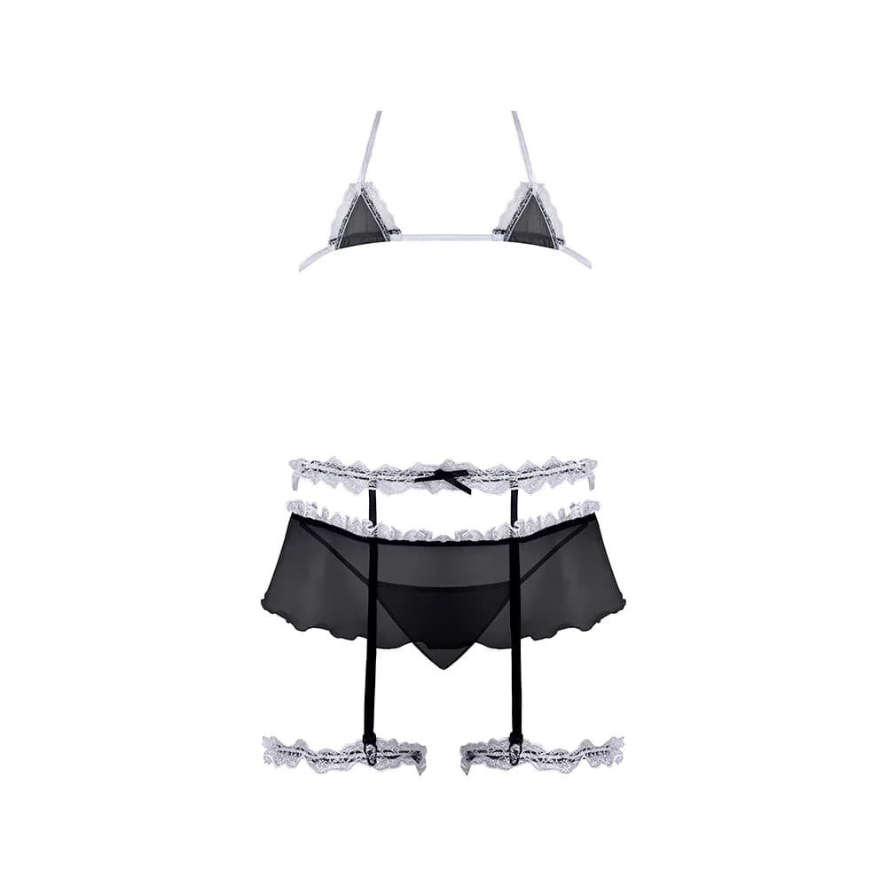 Magic Silk Sexy Time Frills & Thrills Black L/XL thumbnail 4