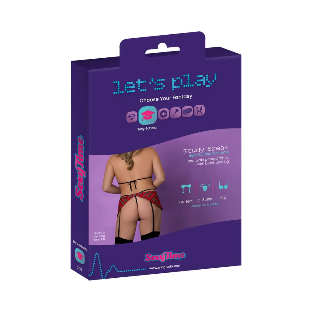 Magic Silk Sexy Time Study Break Red S/M thumbnail 9