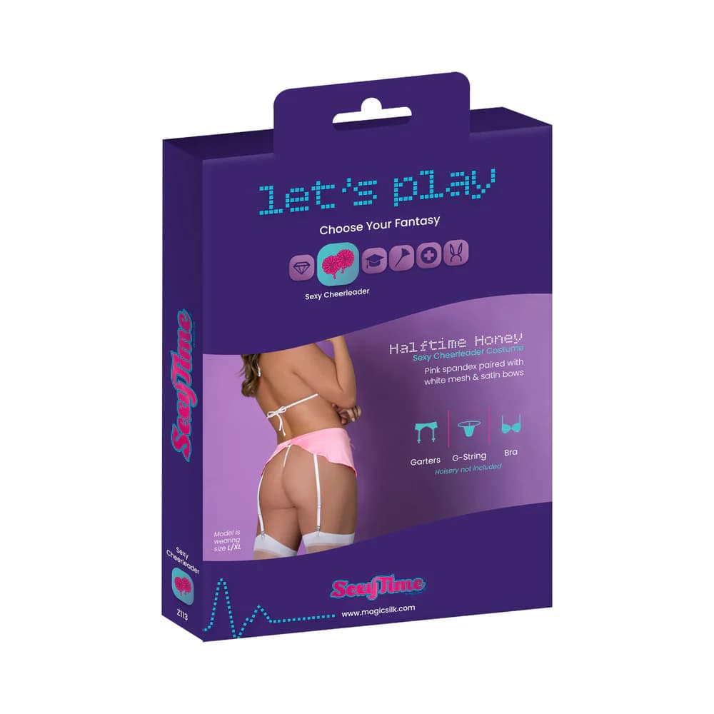 Magic Silk Sexy Time Half Time Honey Pink L/XL thumbnail 6
