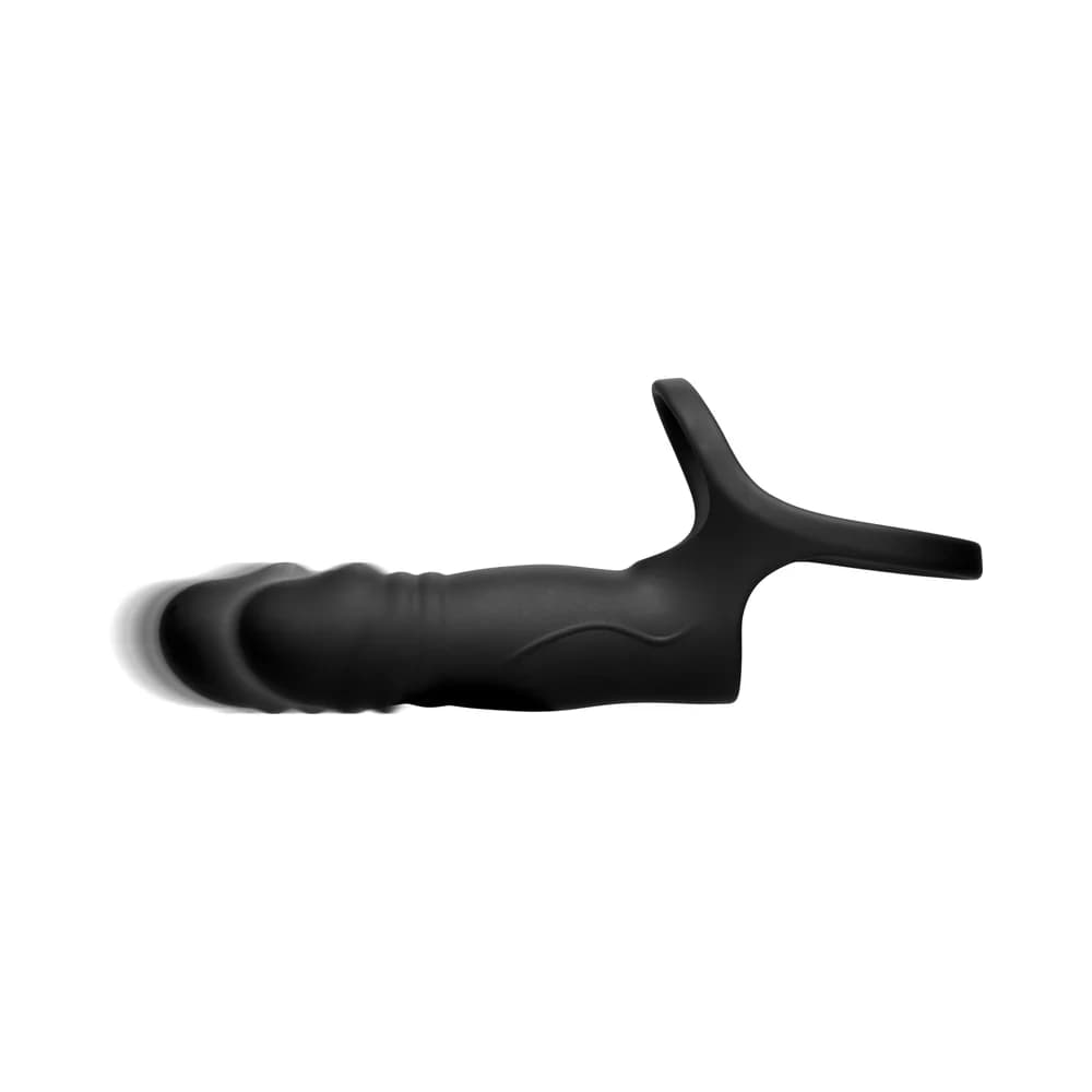 JOCK Enhancers Double Thrust Thrusting & Vibrating Double Penetration C-Ring w/ Remote thumbnail 6