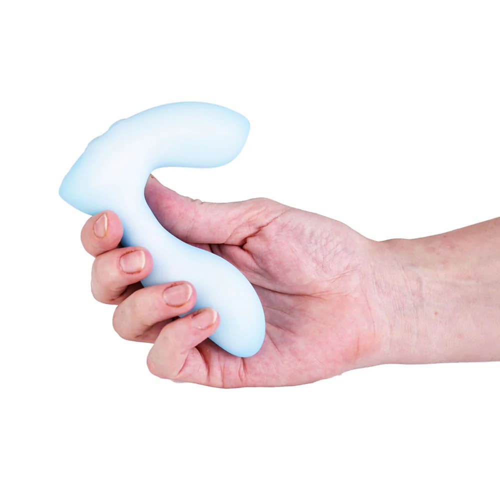 Softies Silicone Vibrator 5 in. Blue thumbnail 8