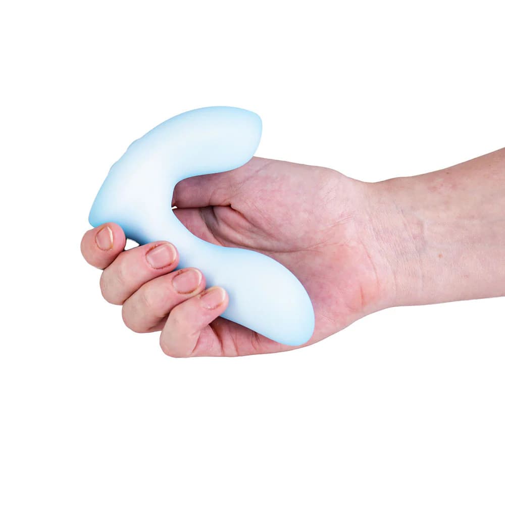 Softies Silicone Vibrator 5 in. Blue thumbnail 9