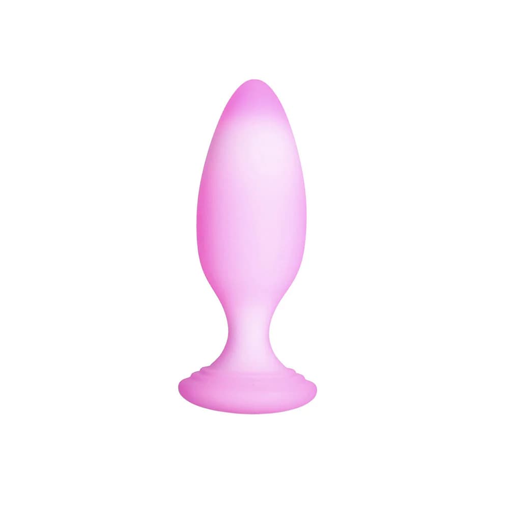 Softies Dual Layer Butt Plug 4 in. Pink thumbnail 2