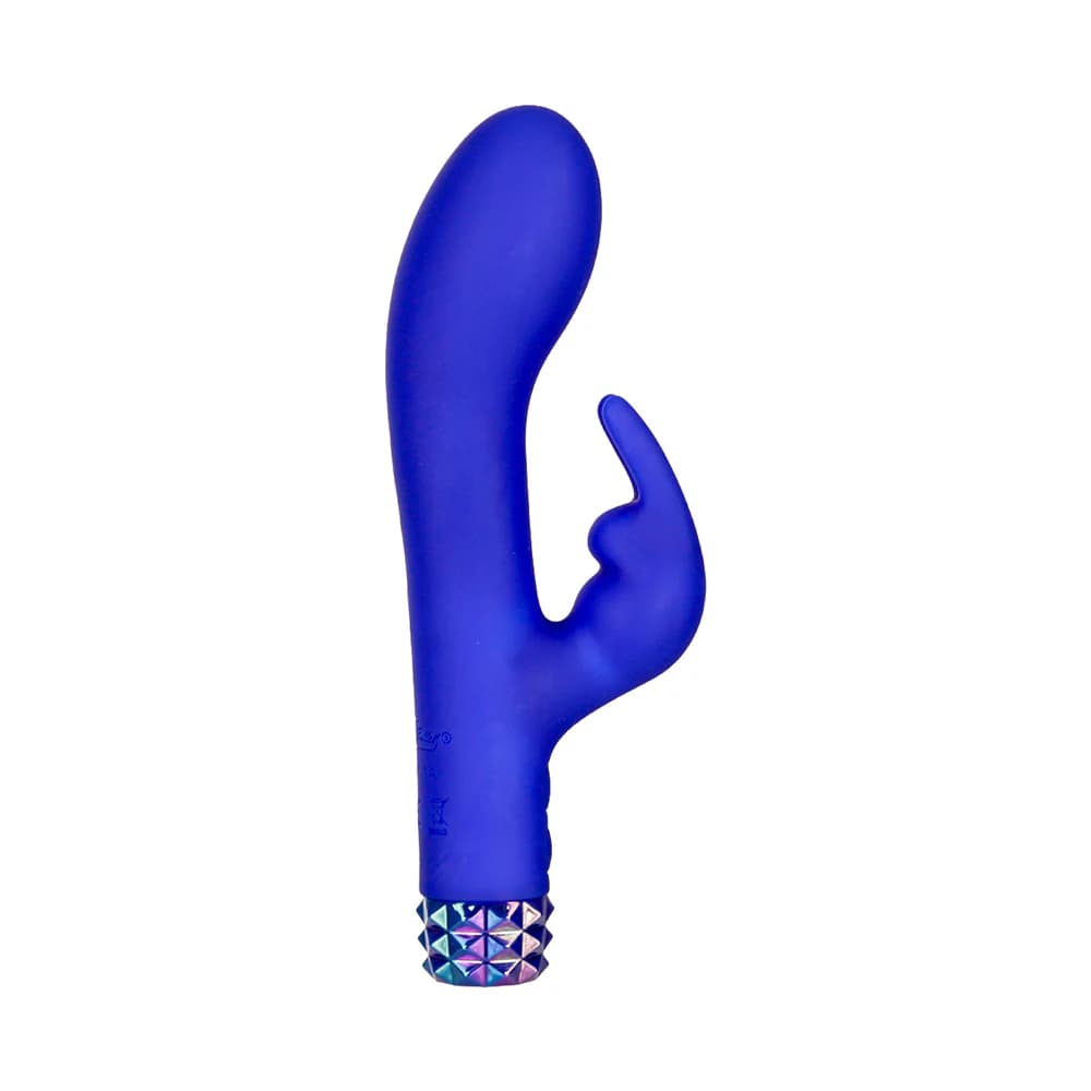 M'Lady Bunny Vibrator 6 in. Blue thumbnail 2