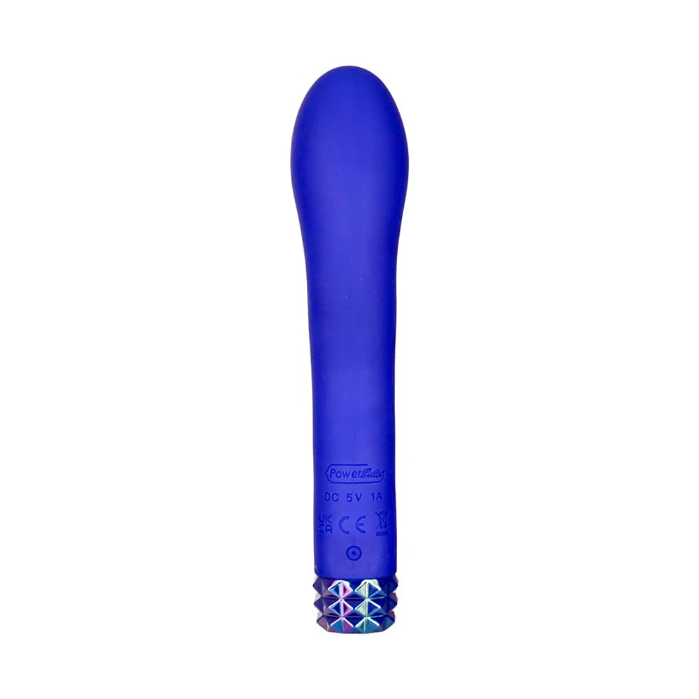 M'Lady Bunny Vibrator 6 in. Blue thumbnail 4