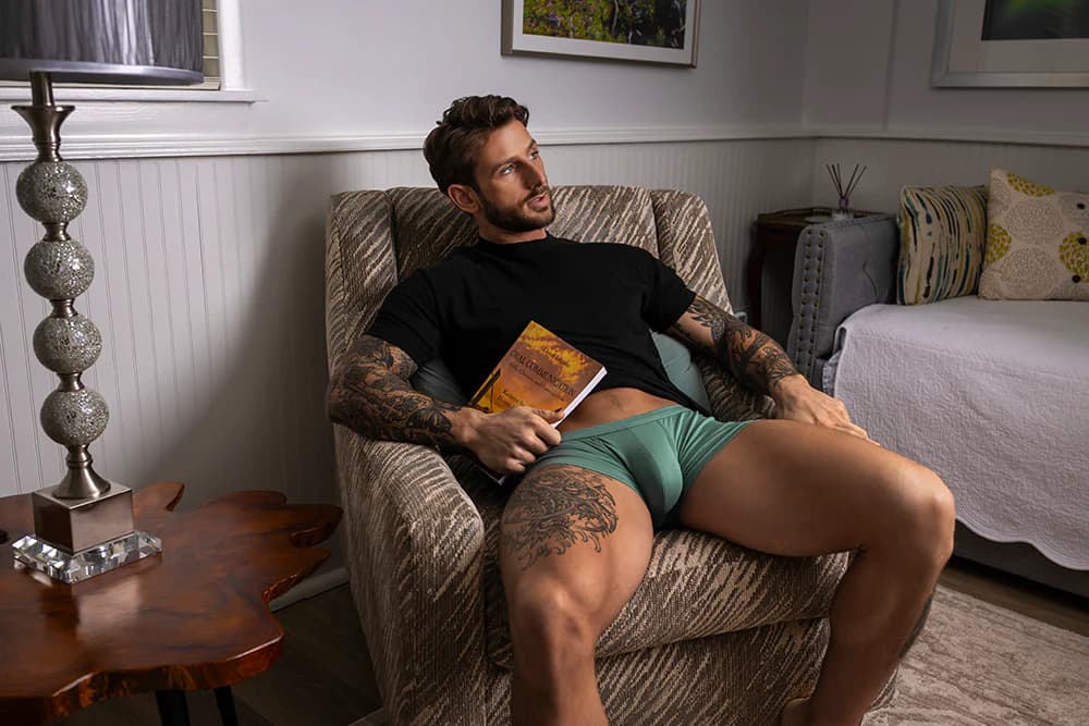 Male Power Eco Cozy Pouch Short Black XL thumbnail 6