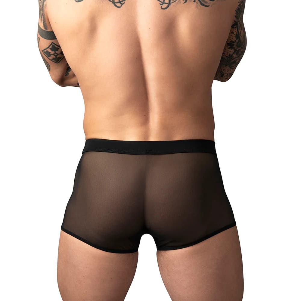 Male Power Mesh 2.0 Mini Short Black XL thumbnail 3