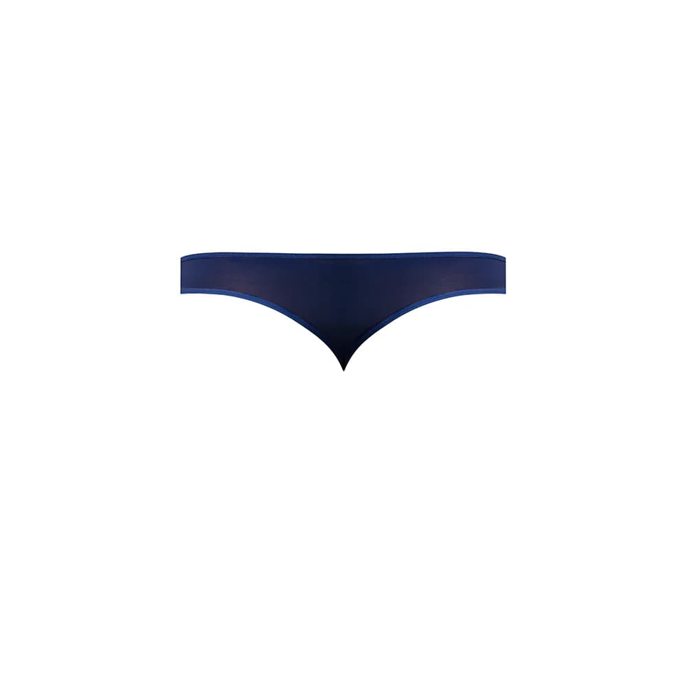 Male Power Sassy Lace Open Ring Thong Navy L/XL thumbnail 5
