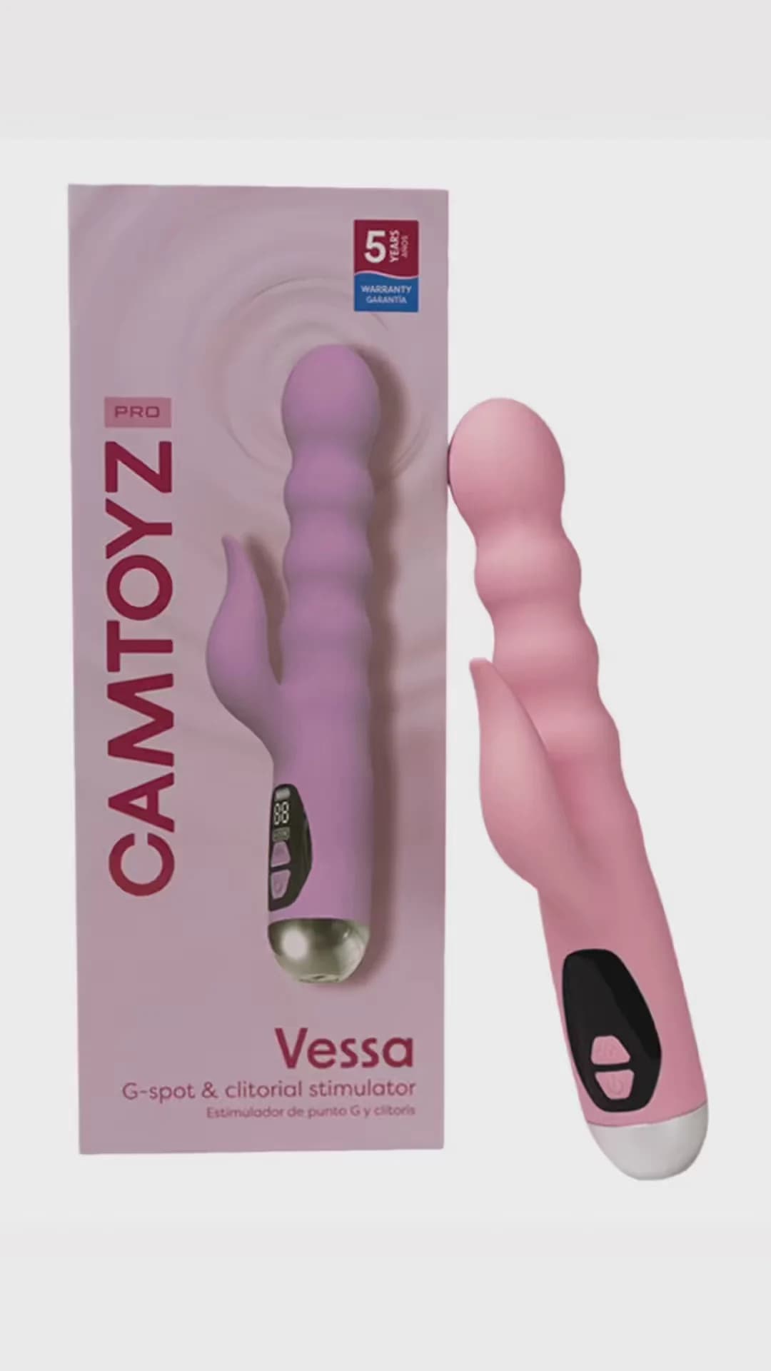 Camtoyz Vessa G-Spot & Clitoral Stimulator thumbnail 8