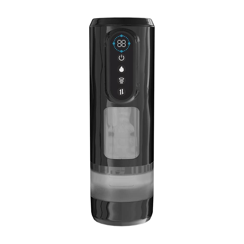 PUMPED Sensurge Automatic Rechargeable Heating Suction Masturbator Black thumbnail 3