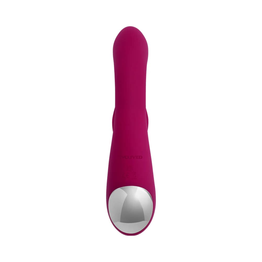 Evolved Gentle Persuasion Circular Clitoral Massager Burgundy thumbnail 6
