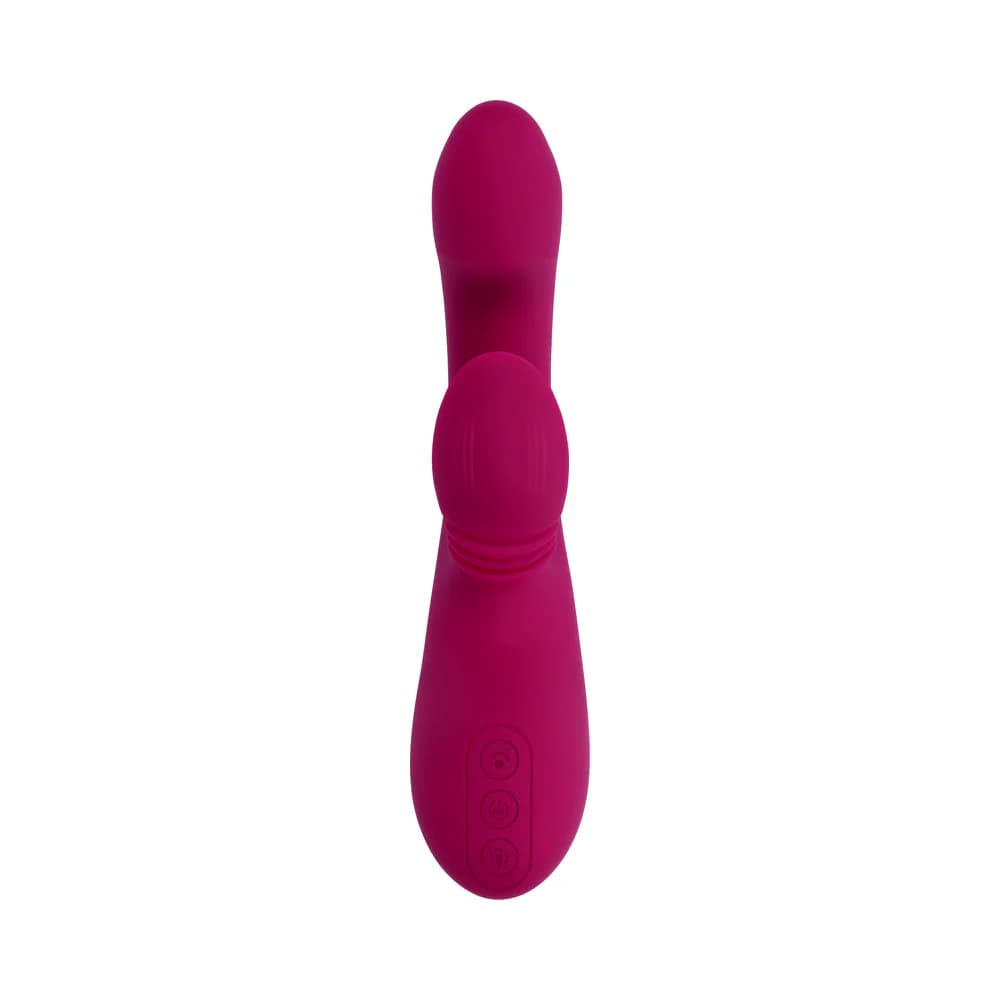 Evolved Gentle Persuasion Circular Clitoral Massager Burgundy thumbnail 7
