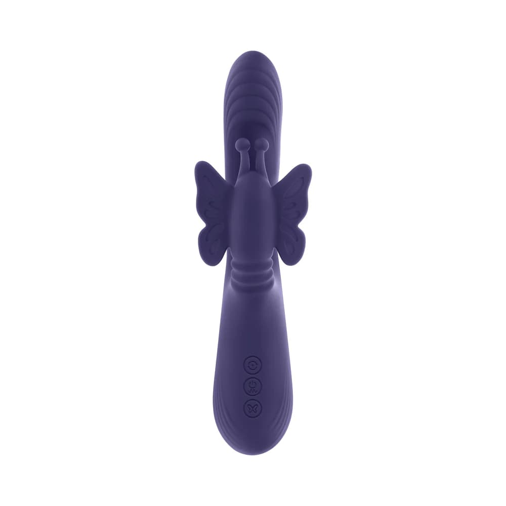 Evolved Wings Of Frenzy Thrusting Butterfly Dual Stimulator Purple thumbnail 3