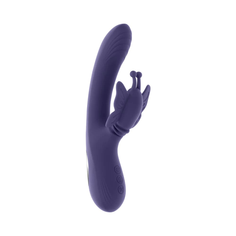Evolved Wings Of Frenzy Thrusting Butterfly Dual Stimulator Purple thumbnail 4