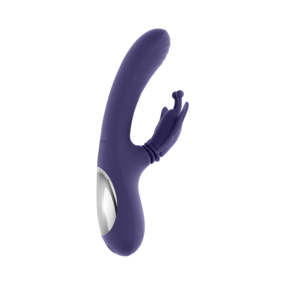 Evolved Wings Of Frenzy Thrusting Butterfly Dual Stimulator Purple thumbnail 5