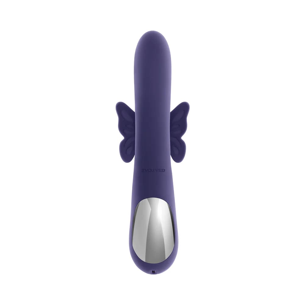 Evolved Wings Of Frenzy Thrusting Butterfly Dual Stimulator Purple thumbnail 6