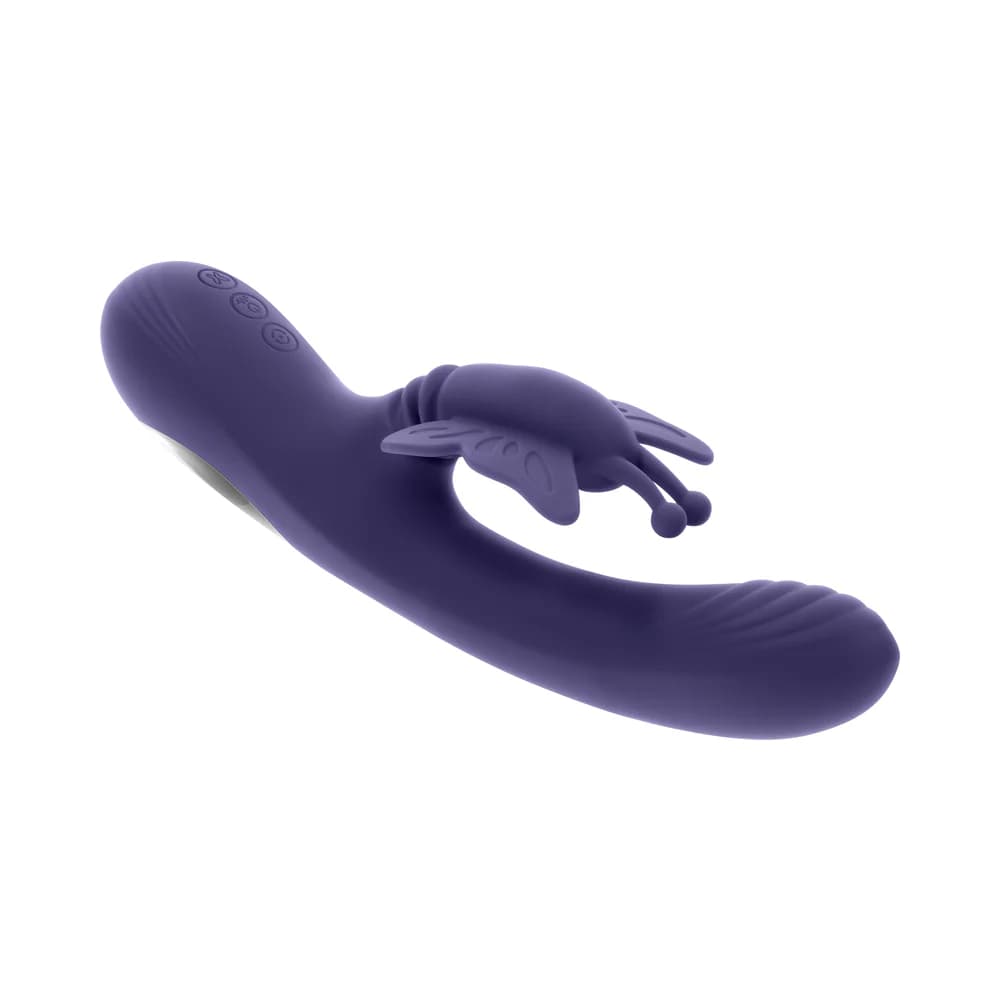 Evolved Wings Of Frenzy Thrusting Butterfly Dual Stimulator Purple thumbnail 7