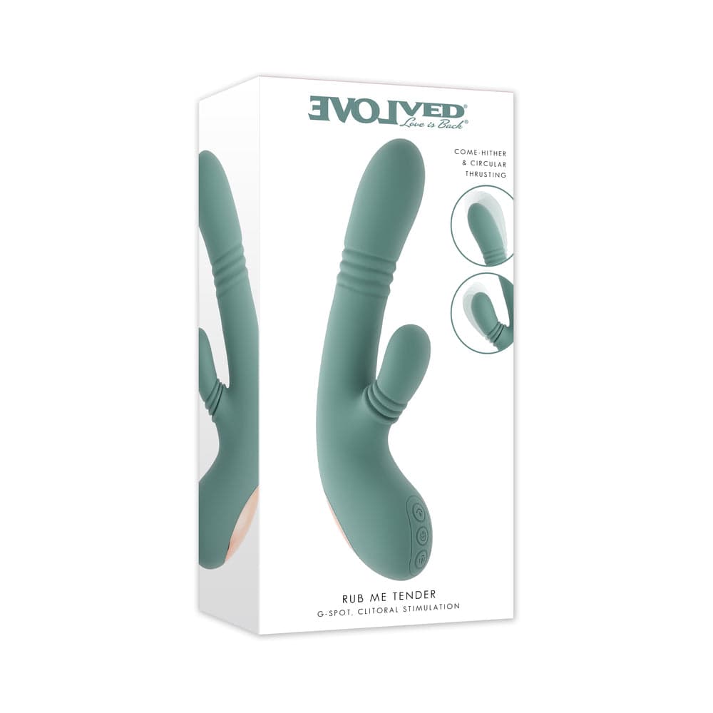 Evolved Rub Me Tender G-Spot Gyration & Thrusting Mint