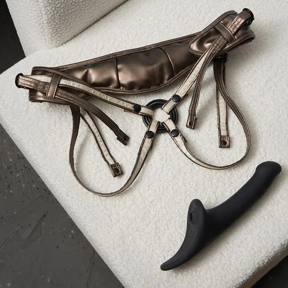 Strap-On-Me Leatherette Harness Desirous thumbnail 3