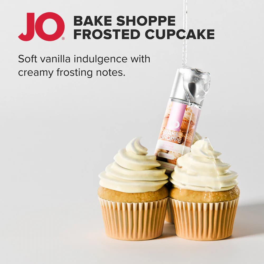 JO Bake Shoppe Frosted Cupcake Flavored Water-Based Lubricant 2 oz. thumbnail 4