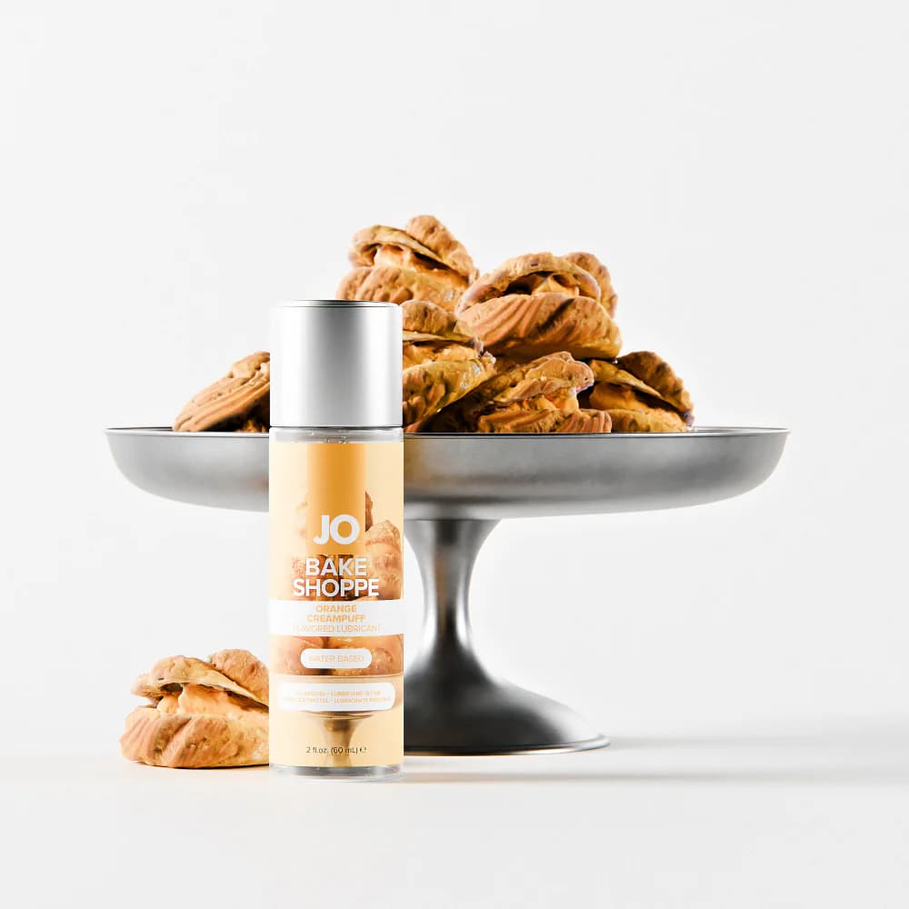 JO Bake Shoppe Orange Creampuff Flavored Water-Based Lubricant 2 oz. thumbnail 2