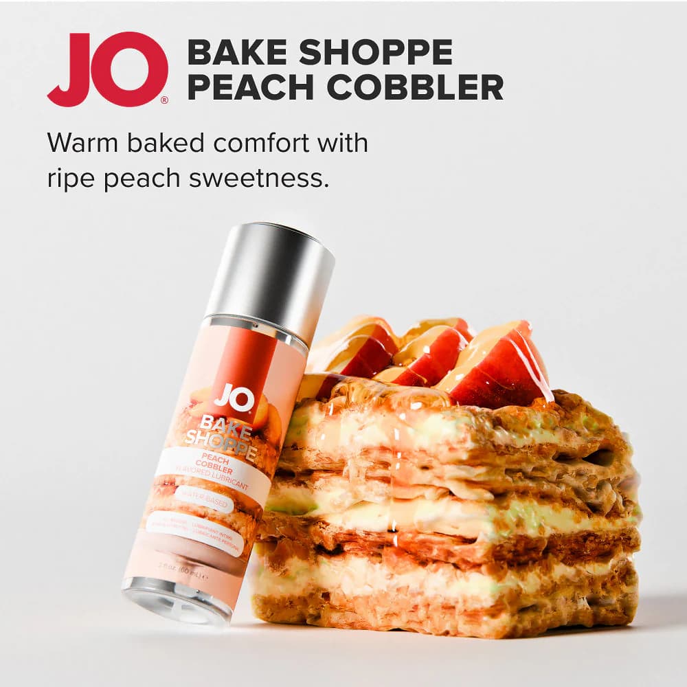 JO Bake Shoppe Peach Cobbler Flavored Water-Based Lubricant 2 oz. thumbnail 4