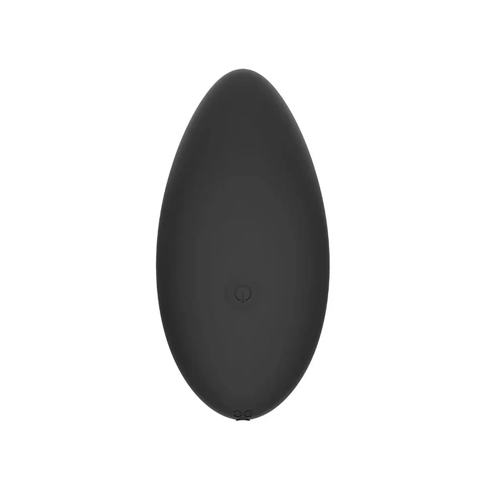 Spectrum Essentials Rechargeable Silicone Compact External Vibrator Black thumbnail 4