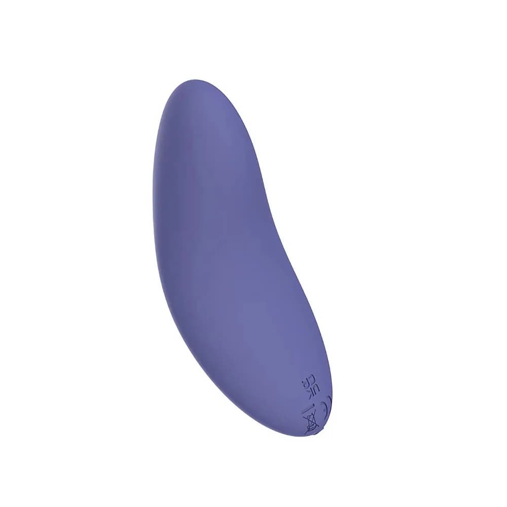Spectrum Essentials Rechargeable Silicone Compact External Vibrator Purple thumbnail 3