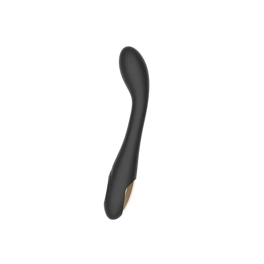 Spectrum Essentials Rechargeable Silicone G-Spot Vibrator Black thumbnail 2