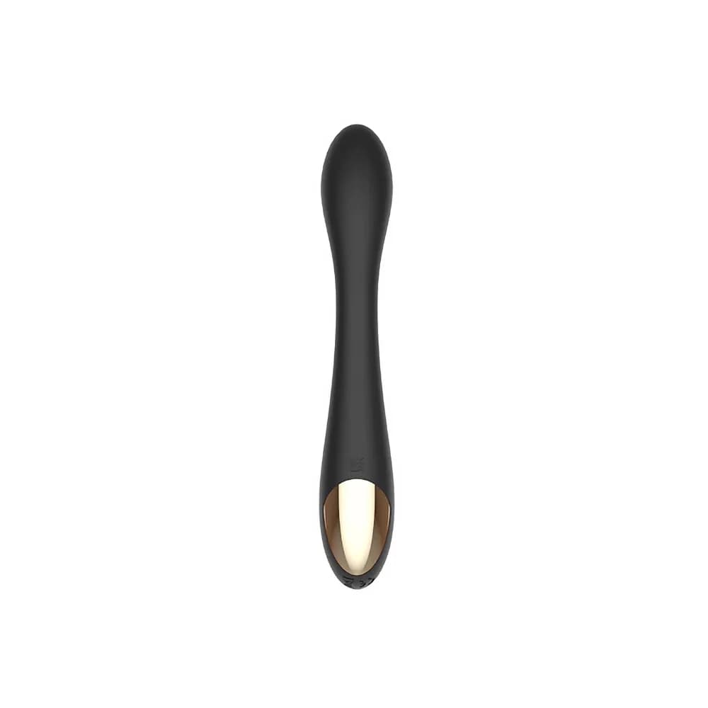 Spectrum Essentials Rechargeable Silicone G-Spot Vibrator Black thumbnail 3