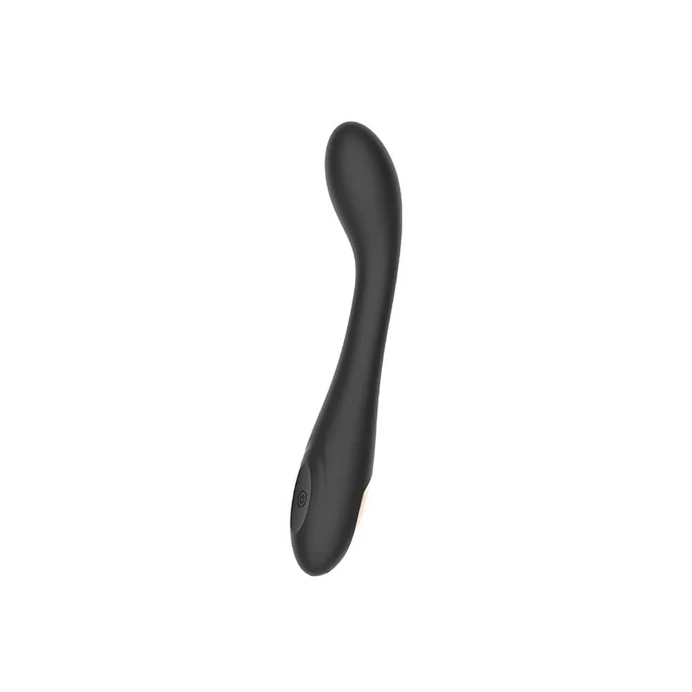 Spectrum Essentials Rechargeable Silicone G-Spot Vibrator Black thumbnail 4