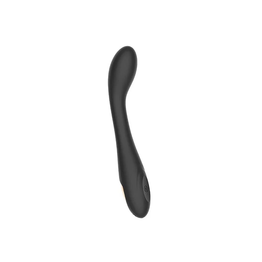 Spectrum Essentials Rechargeable Silicone G-Spot Vibrator Black thumbnail 5