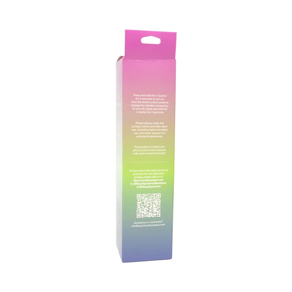Spectrum Essentials Rechargeable Silicone G-Spot Vibrator Purple thumbnail 8
