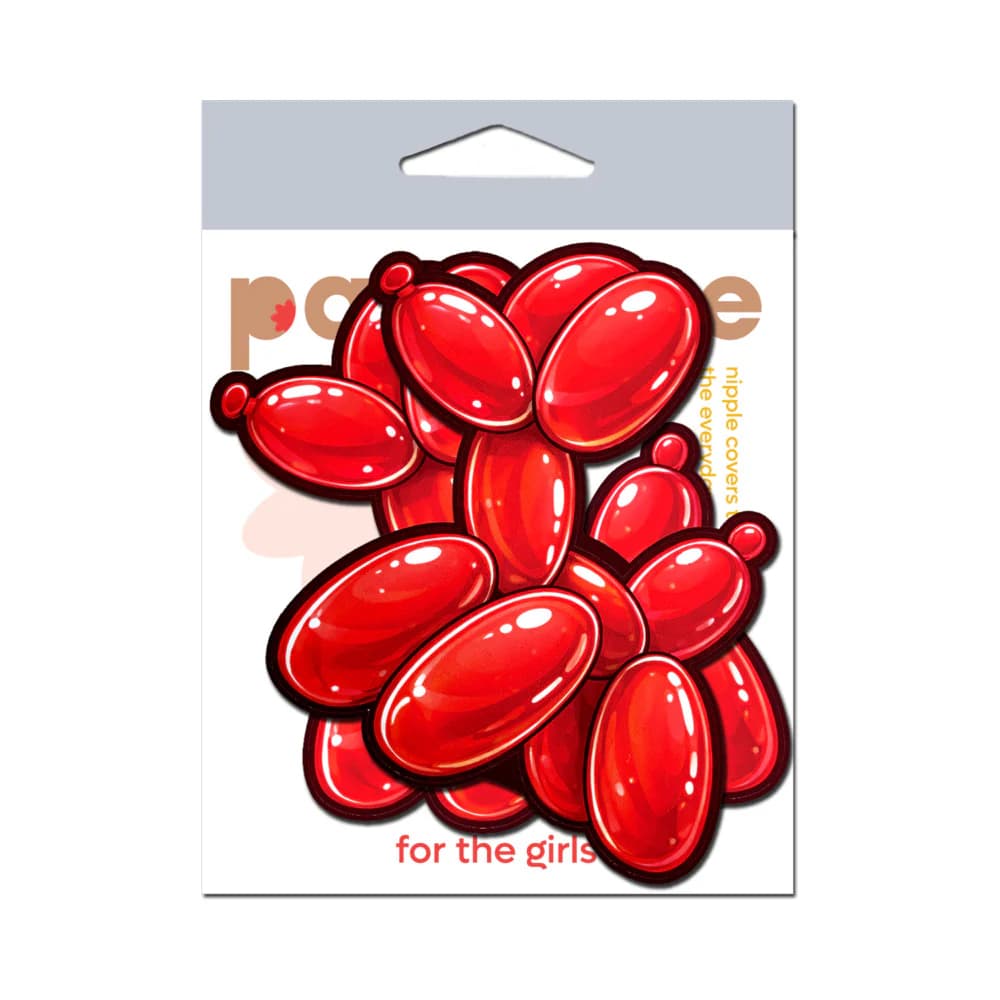 Pastease Red Balloon Animal Breast Pasties thumbnail 4