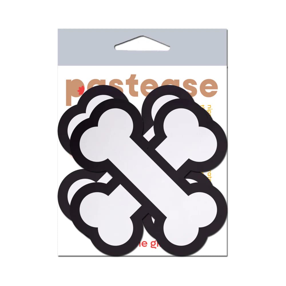Pastease White Crossbone Breast Pasties thumbnail 4