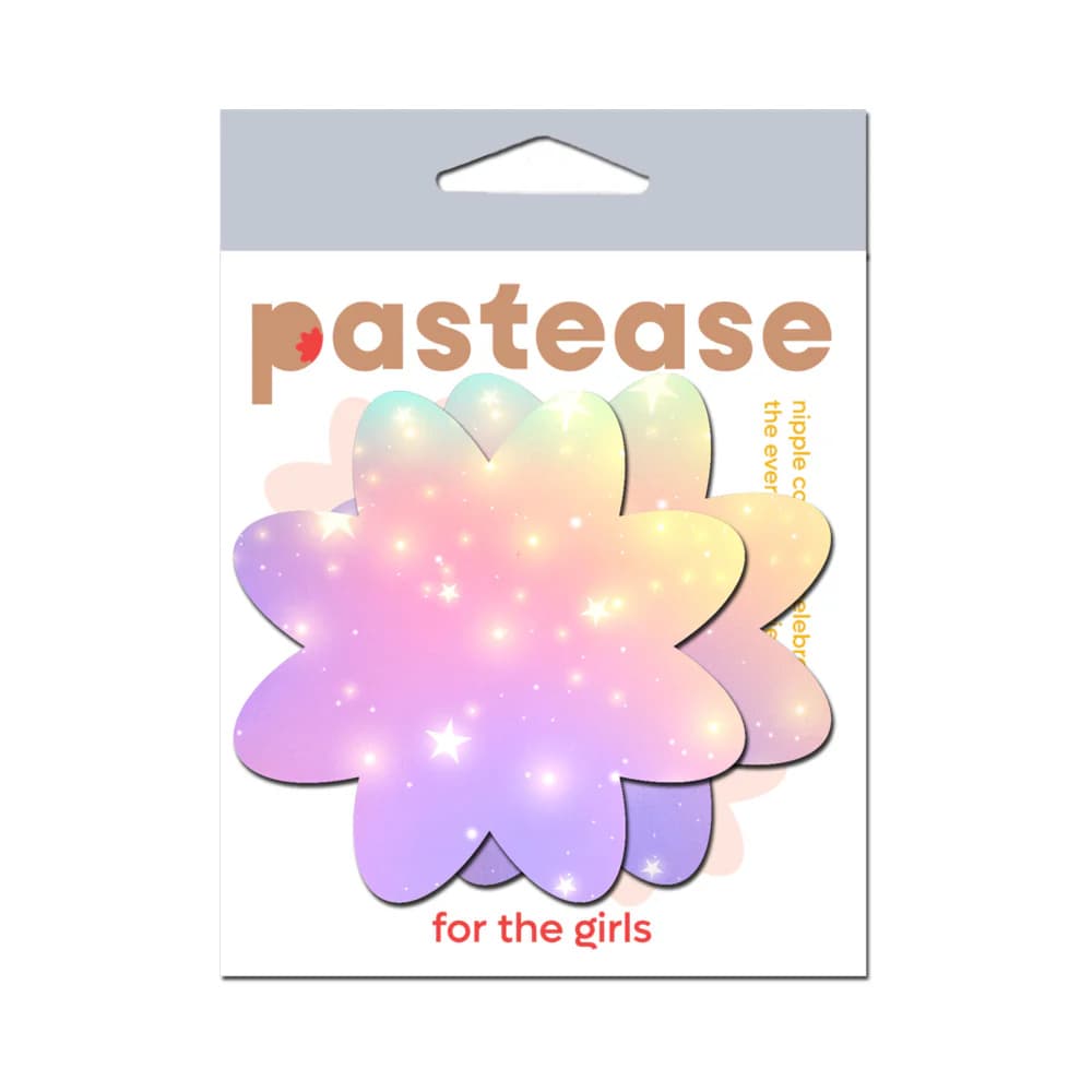 Pastease Dreamy Pastel Celestial Stars Petal Breast Pasties thumbnail 4