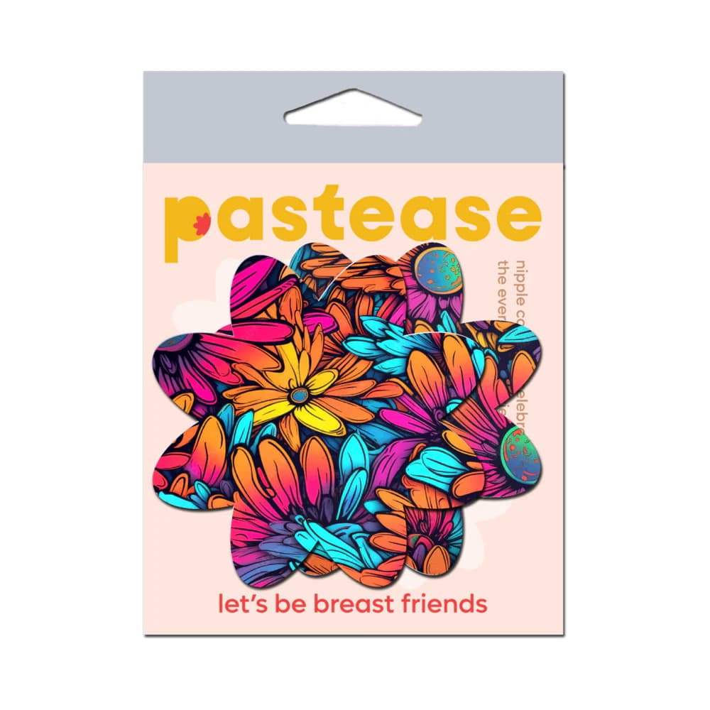 Pastease Neon Flowers Petal Breast Pasties thumbnail 4