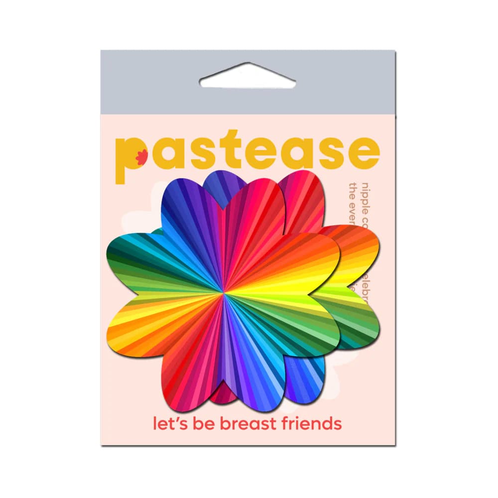 Pastease Rainbow Kaleidoscope Petal Breast Pasties thumbnail 4