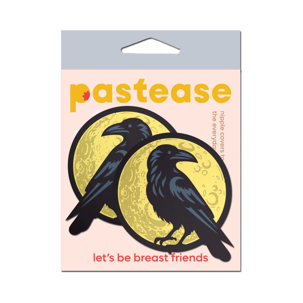 Pastease Black Raven & Full Moon Breast Pasties thumbnail 4