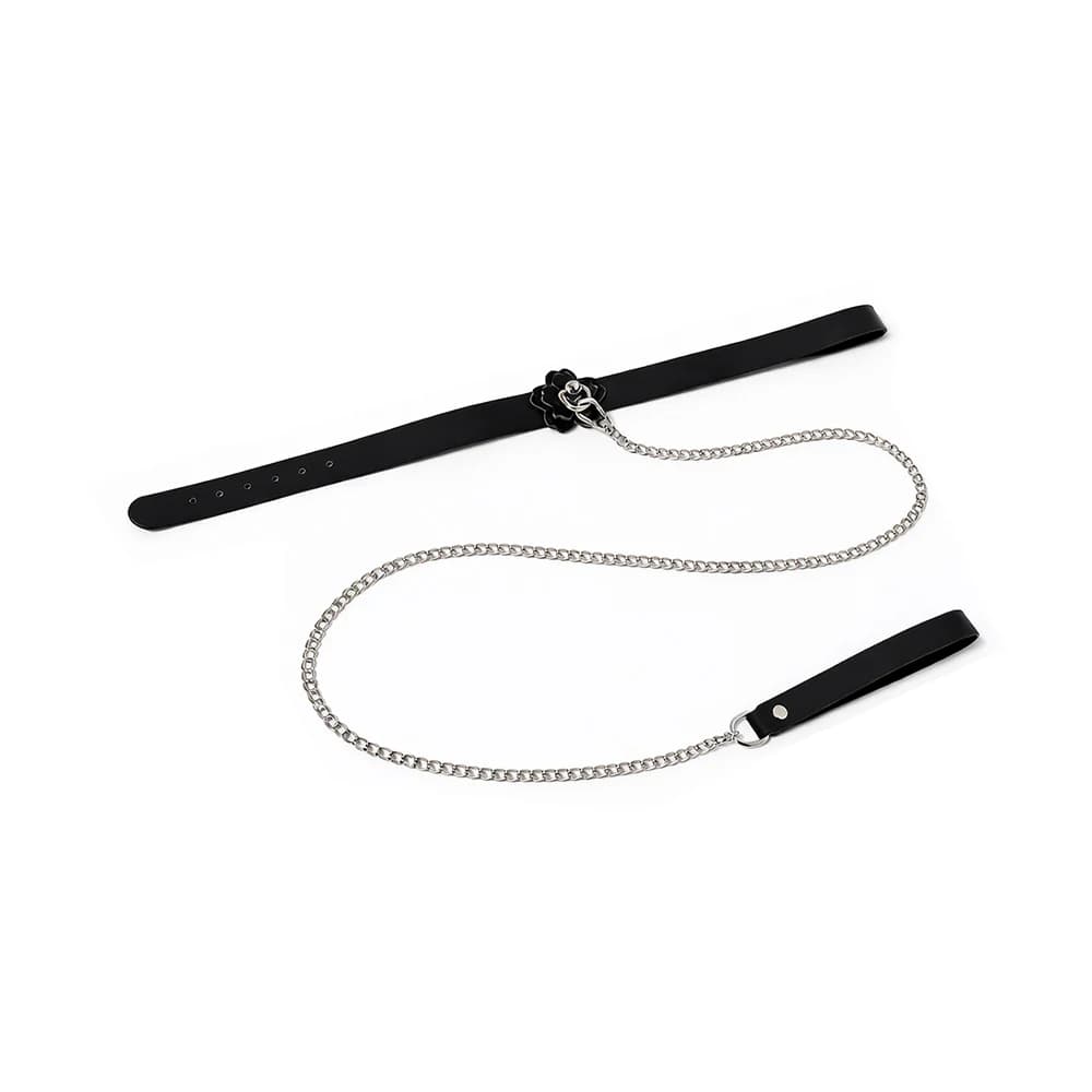 Heat Tease Flower Collar Black/Pink thumbnail 5