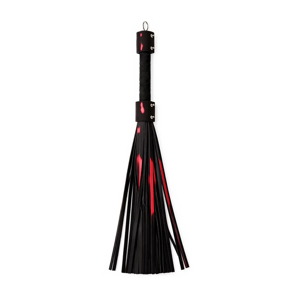 Heat Tease Flogger Black/Pink thumbnail 2