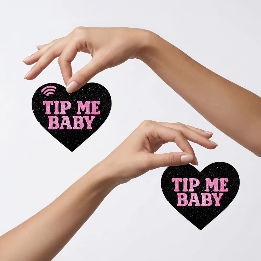 Neva Nude Pink Tip Me Baby Heart Smart NFC Pasties thumbnail 2
