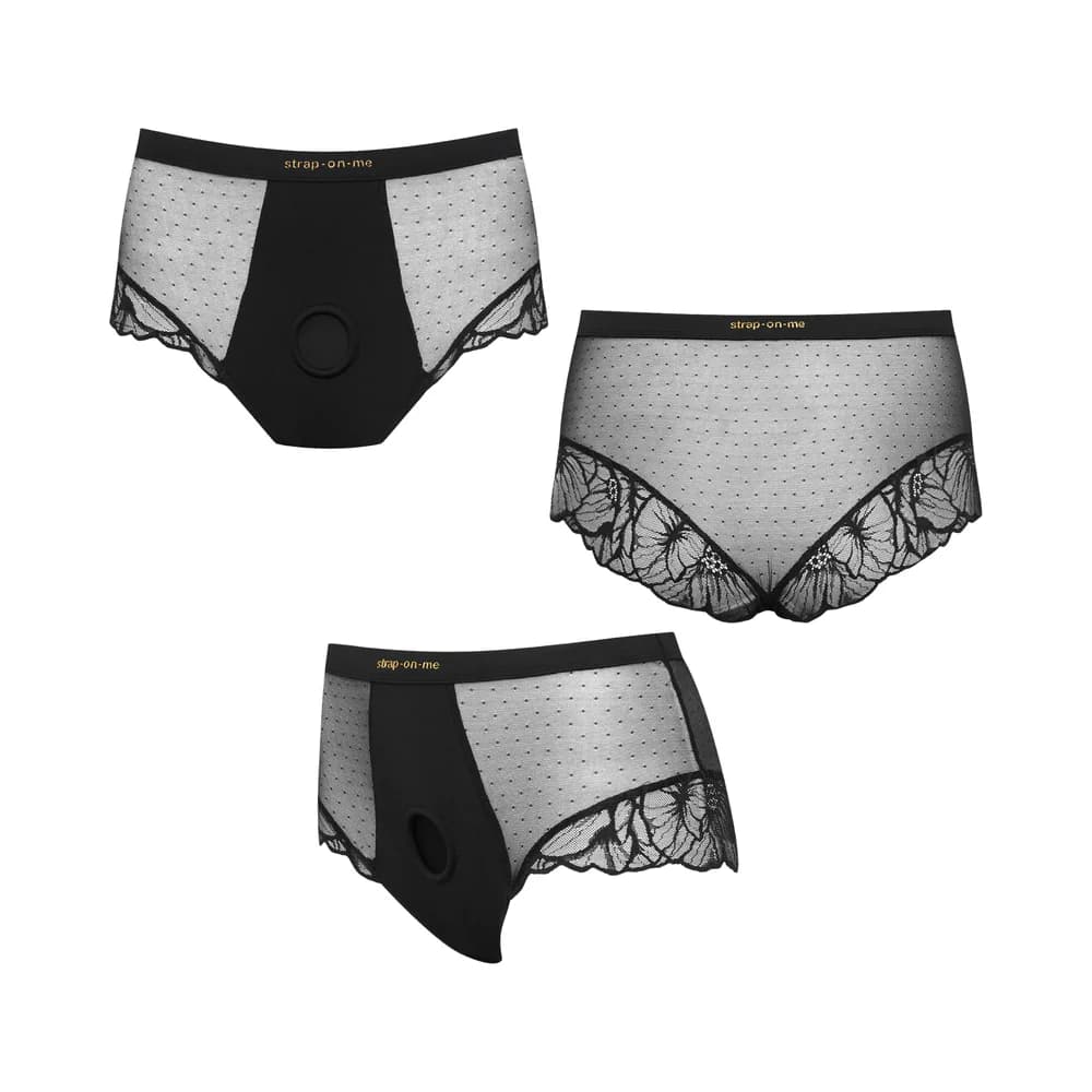 Strap-On-Me Harness Lingerie Divine XS  Black thumbnail 2