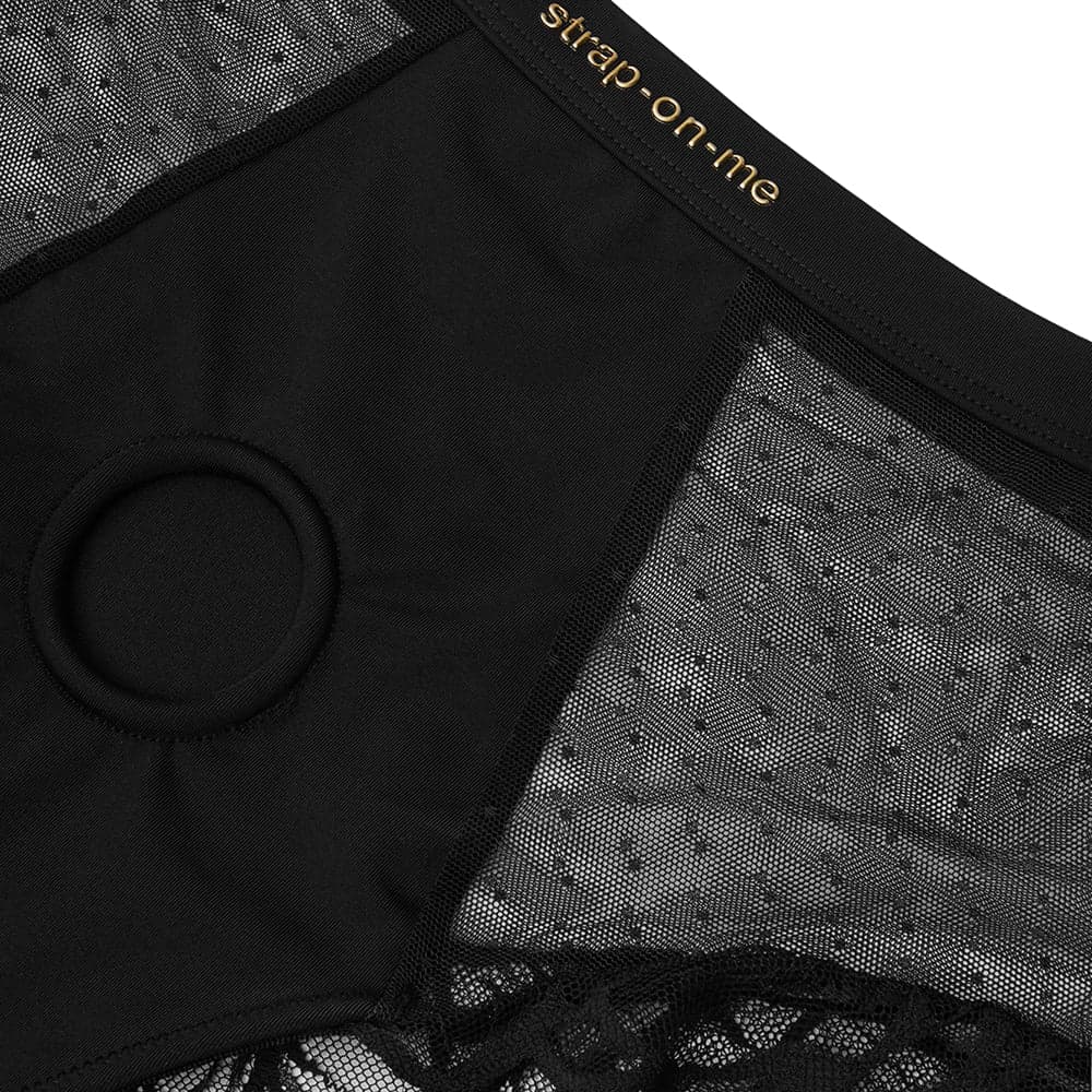 Strap-On-Me Harness Lingerie Divine XS  Black thumbnail 3