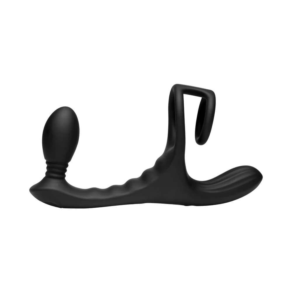 JOCK Enhancers Triple Rush Vibrating C-Ring&Anal Plug w/ Remote thumbnail 3
