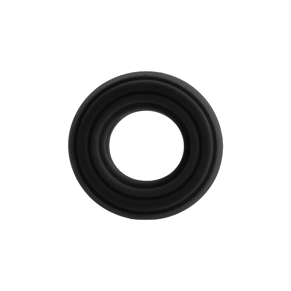 Hunkyjunk Roto Grooved Gripper-Ribbed Cockring Black Fog thumbnail 3