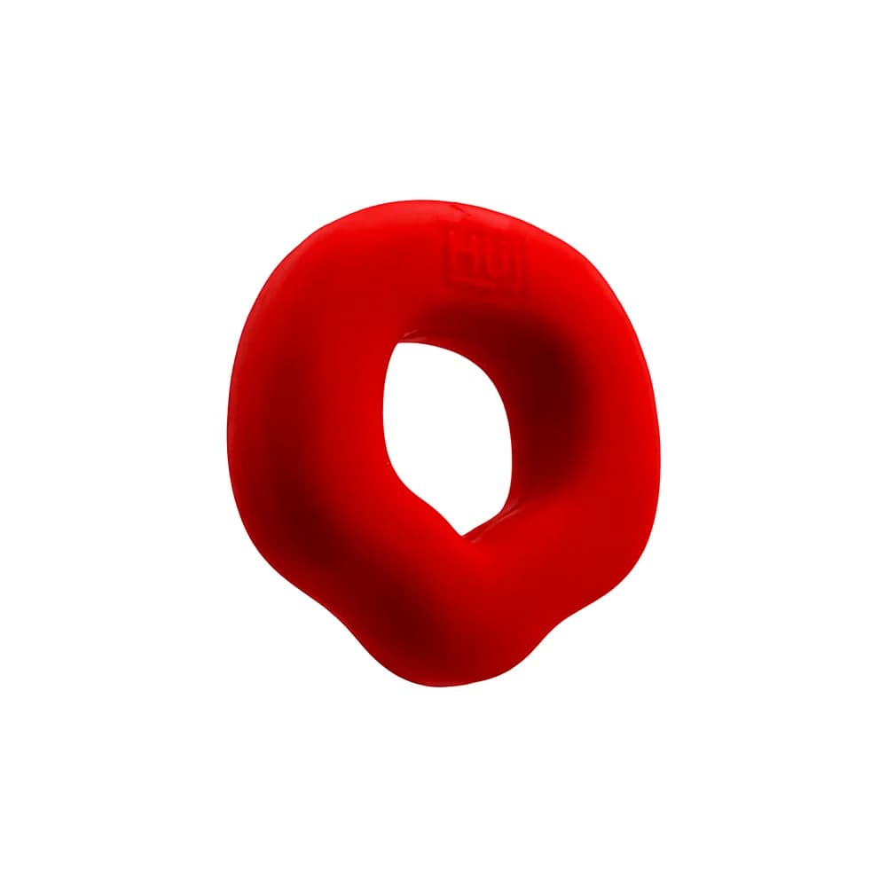 Hunkyjunk Fit Grips 2-Pack Ergo-Fit Cockrings Black/Red thumbnail 6